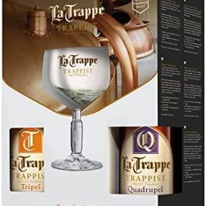Gift pack de cervezas holandesas La Trappe + Copa